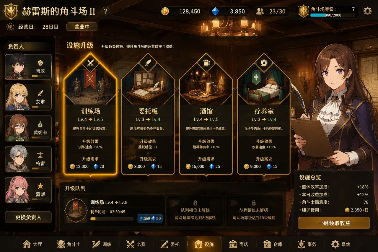 赫雷斯的角斗场Ⅱ 多结局 内容截图 7