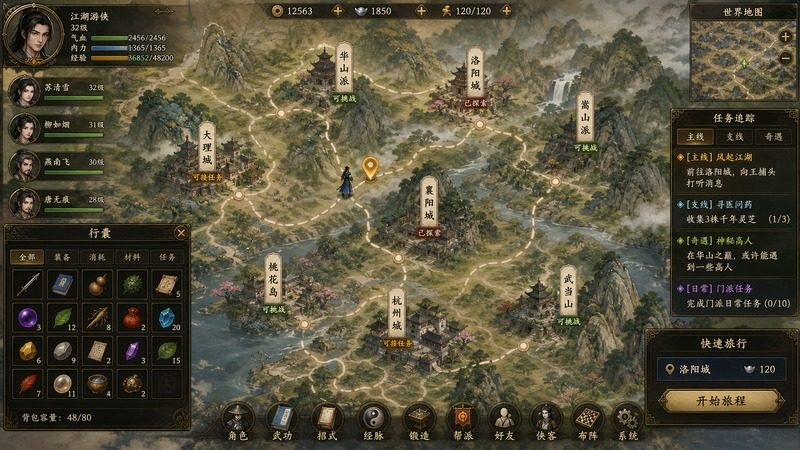 金庸群侠传5爱与死仙狐MOD六周年 玩法展示 画面 5