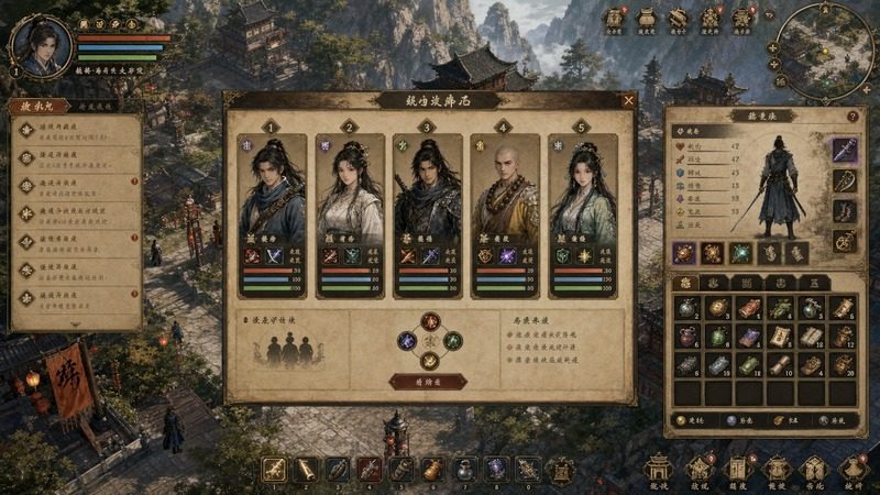 金庸群侠传5爱与死仙狐MOD六周年 武侠RPG 内容截图 8